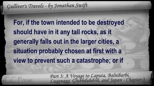 Part 3-A - Gulliver's Travels Audiobook by Jonathan Swift (Chs 01-06) смотреть онлайн