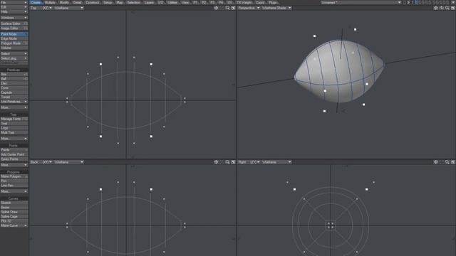 LightWave Model - Prolate spheroid смотреть онлайн