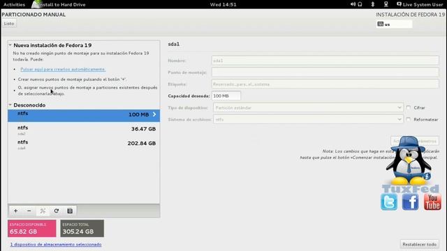 Como instalar Fedora 19 / 20 - Install Fedora 20 / 19 (dual boot) смотреть онлайн