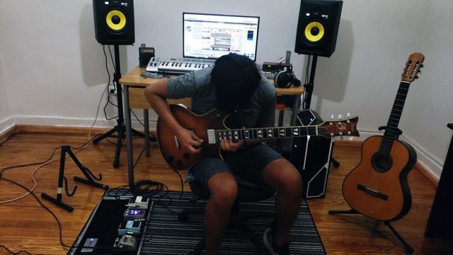Queen - Don't try so hard (Solo cover) смотреть онлайн