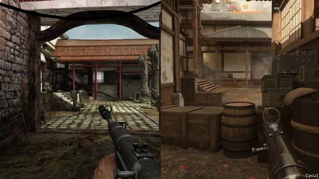 Call Of Duty Vanguard Vs CoD World At War Returning Maps Graphics Comparison