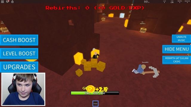 ROBLOX MINING SIMULATOR / MINECRAFT in ROBLOX смотреть онлайн