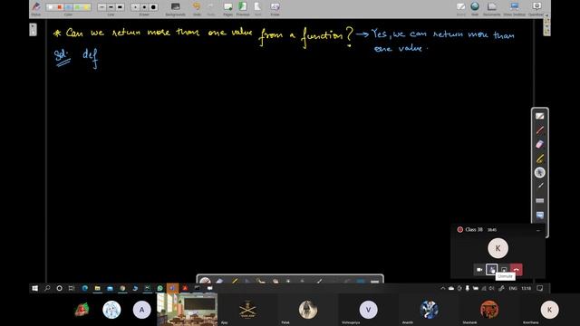 Revision Class 38 - Functions part 6 (with packing and unpacking) смотреть онлайн