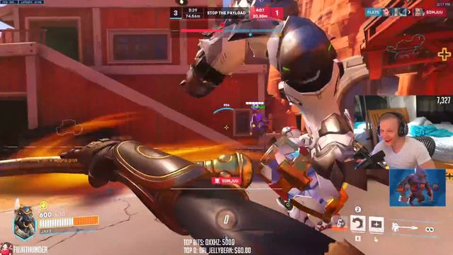 Jay3 Plays in The Guardian Angel Overwatch 2 Tournament w/ Flats, Emongg, Seagull, and Somnus! смотреть онлайн