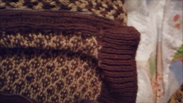 №102 Кофта на молнии из жаккардов (Обзор) смотреть онлайн