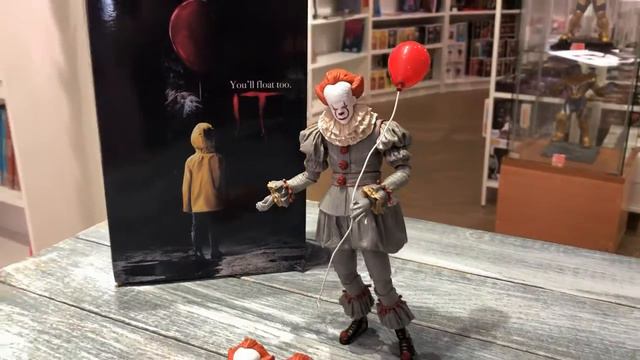 Обзор Фигурки Пеннивайз: Оно (Pennywise:It ) Neca 18 см.