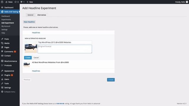 A/B Testing Headlines in WordPress with Nelio смотреть онлайн