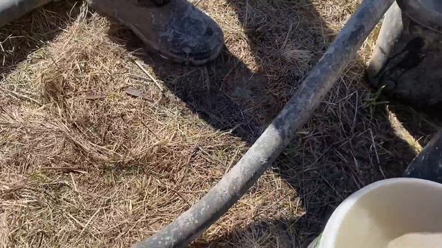 Скважина на 2й водоносный горизонт 2400литров час. Бешенный водонос. смотреть онлайн