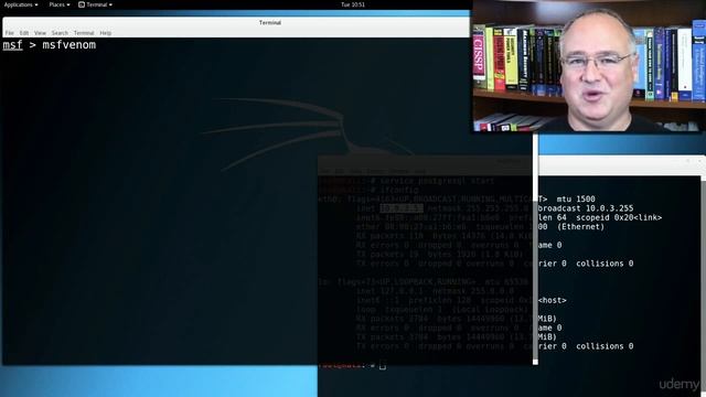L49 (#7) Creating an Exploit Payload with Metasploit смотреть онлайн