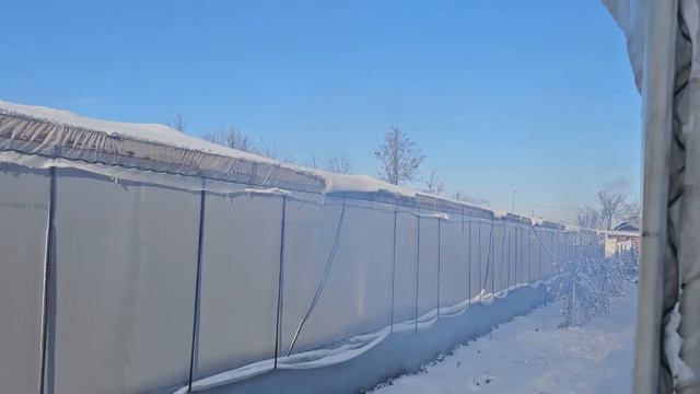На улице -20°С , чем отапливаем свои теплицы и что в них выращиваем зимой. смотреть онлайн