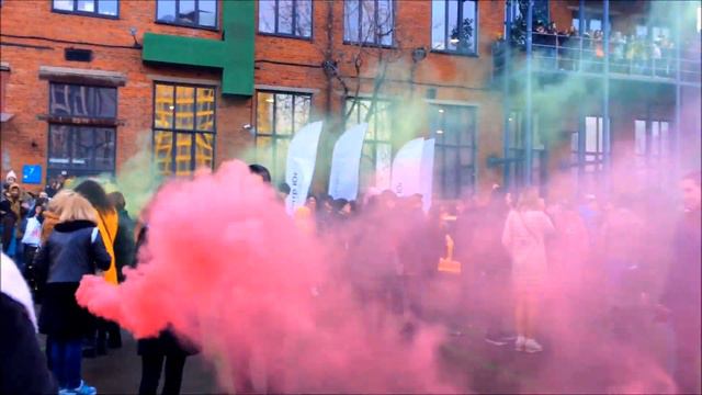 Фестиваль Цветного Дыма 2017 /Дизайн Завод/ Москва / смотреть онлайн