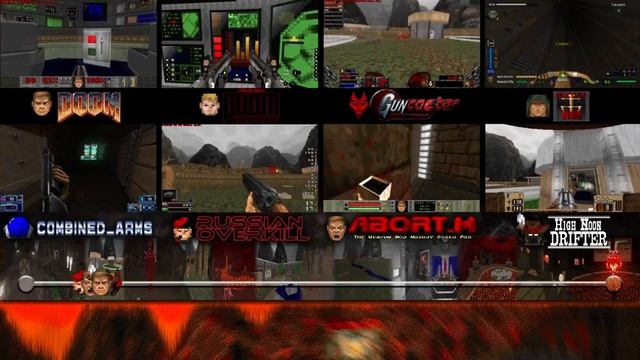 8 Dooms in ZDoom Community Map Project смотреть онлайн