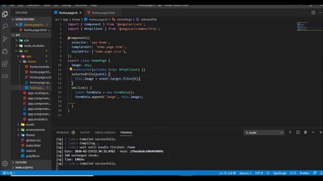 Image upload in an Ionic 5 app with php backend and Mysql database смотреть онлайн