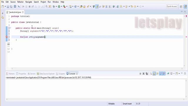 Video #27 - Java Tutorial - Java String Array Example смотреть онлайн