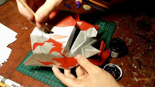 Маска SAMURAI из игры Cyberpunk 2077 своими руками смотреть онлайн