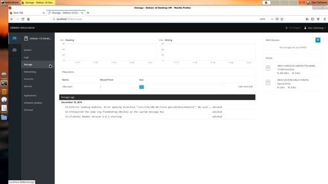 Cockpit For Debian 10 Buster Linux смотреть онлайн