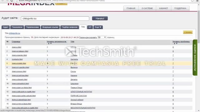 Аудит сайта для ресторана "Чито-гврито" от веб-студии Stormweb.pro смотреть онлайн