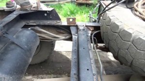 Усиление траверсы рамы ГАЗ-3307.