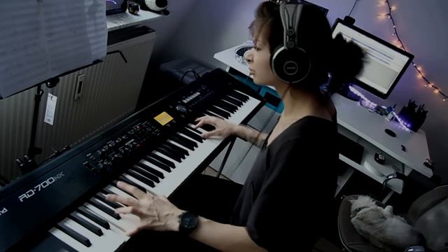 Marilyn Manson - The Reflecting God | Vkgoeswild piano cover смотреть онлайн