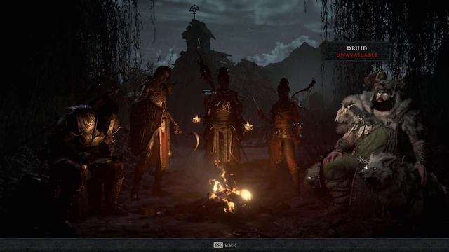 Diablo 4 Soundtrack Main Menu and Character Selection смотреть онлайн