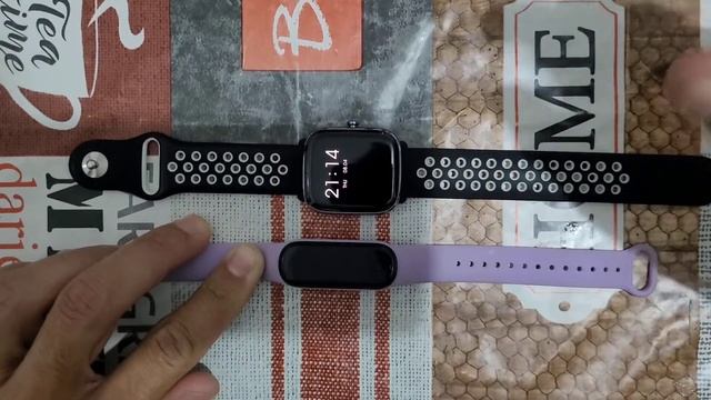 Amazfit Gts2 mini VS Amazfit Band 5 смотреть онлайн