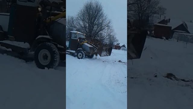 уаз погрузчик зимой смотреть онлайн