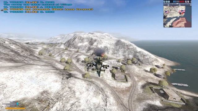 BF2: Zone of Continuous Fire mod - KA52 смотреть онлайн