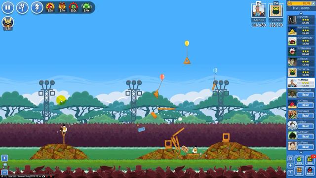 Angry Birds Friends Tournament 108 Week 107 Level 2 High Score 128k (No Power-ups) (PC) смотреть онлайн