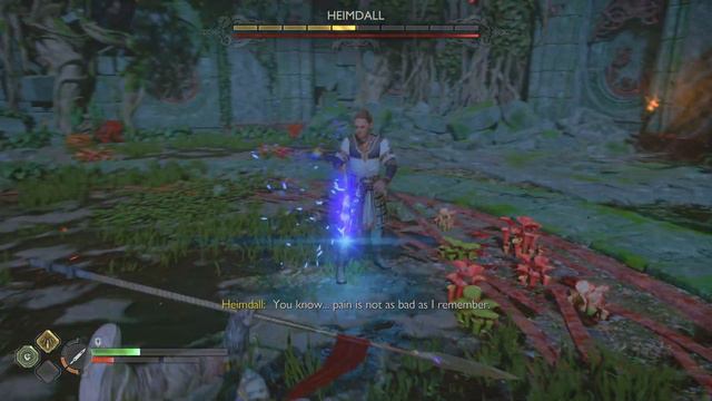 God of War Ragnarök Heimdall Boss Fight | Heimdall vs Kratos | PS5 4K смотреть онлайн