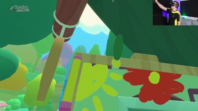НАРИСОВАЛ ЛУЧШУЮ КАРТИНУ в VR | HTC Vive | Vacation Simulator VR смотреть онлайн