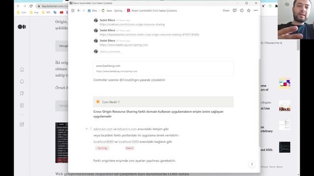 Cors Policy Hatası ve Çözümü ( React-Spring ) смотреть онлайн
