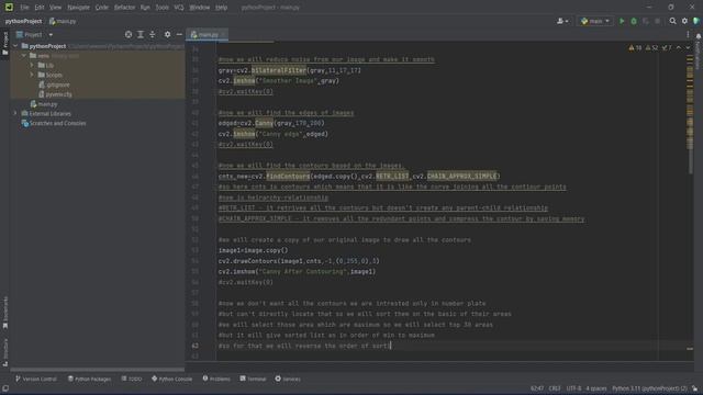 Automatic Number Plate Detection OpenCV and Py Tesseract Full Project смотреть онлайн