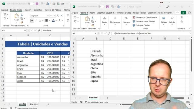 Como Criar Vínculos e Referências Externas entre Planilhas e Arquivos no Excel? смотреть онлайн