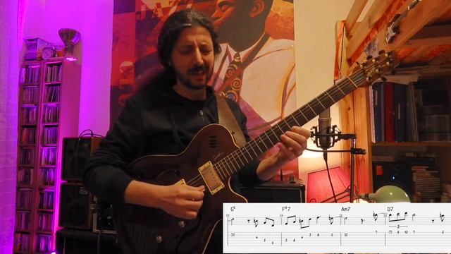 Desafinado - Stan Getz Solo - Transcribed For Guitar (With Tab)