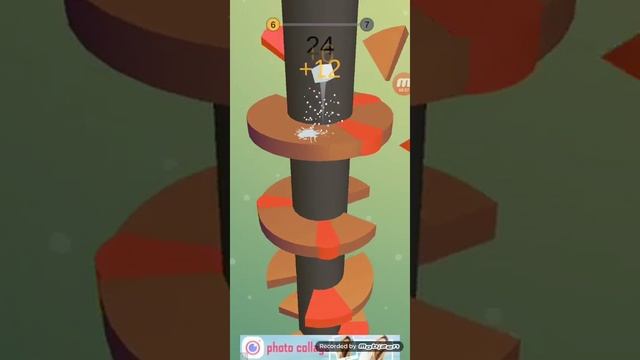 Обзор игра Helix Jump смотреть онлайн