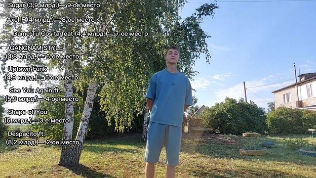 Видео на YOUTUBE, которое набрало больше 10 миллиардов просмотров!