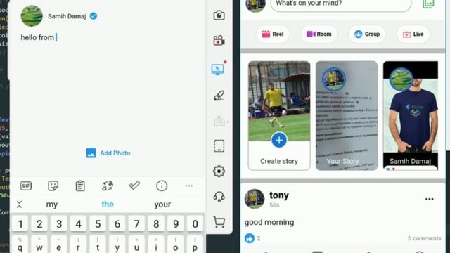 flutter facebook clone with firebase demo смотреть онлайн
