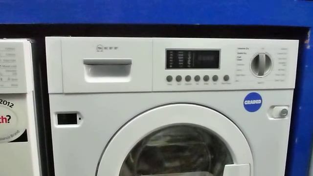 Neff V6540X0 Graded Built in washer dryer serial 600872 смотреть онлайн