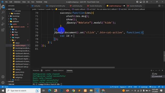 SEIP Bacth-08 (Day-25) Laravel CRUD With Ajax Last Part смотреть онлайн