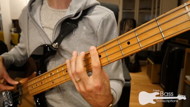 Al Green - Let's Stay Together (bass play along + transcription) смотреть онлайн