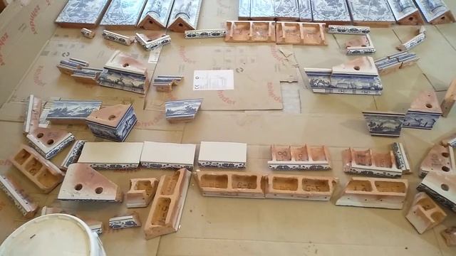 Продолжаем строить изразцовый камин -печь выпал снег смотреть онлайн