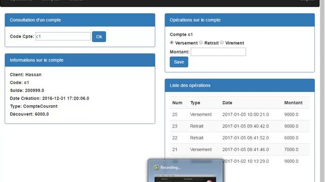 Part 4 Projet JEE Gestion des Comptes Authentification avec Spring Security смотреть онлайн