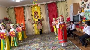 Танец Самовар в детском саду