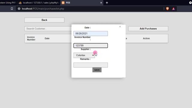 Point of Sale System using PHP/PDO DEMO смотреть онлайн