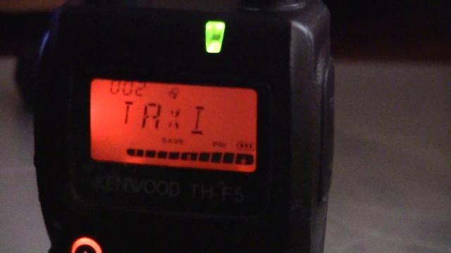 Радиостанция Kenwood TH-F5 на частоте городского Такси смотреть онлайн