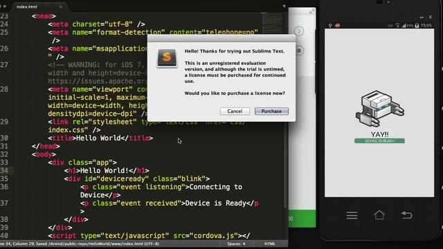 Phonegap Desktop App Demo смотреть онлайн