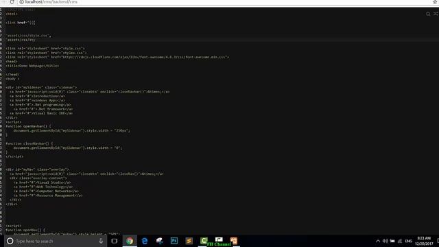Static webpage implementation in October CMS смотреть онлайн