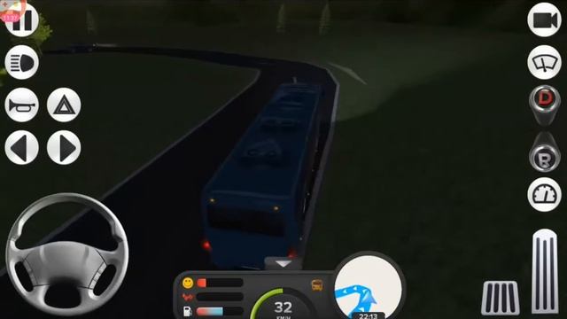 Coach Bus Simulator 2017 #2 CLUJ-NAPOCA Mountain Roads Gameplay смотреть онлайн