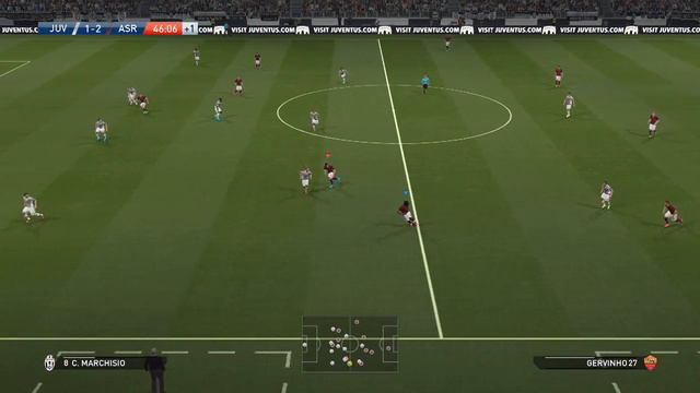 PES 2016 Juventus FC AS Roma смотреть онлайн