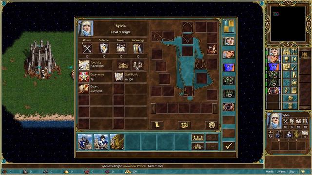 Heroes 3 HOTA Secondary Skills: Mysticism смотреть онлайн
